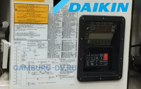 Коды ошибок DAIKIN LXE10