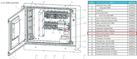 Автоматический выключатель CIM6